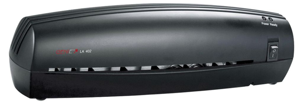 Genie Laminiergerät DIN A4 2 inkl. 15 Folien 80-100 Mikron Produktbild 