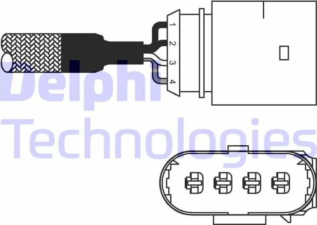 Capteur d'oxygène Sonde Lambda pour VW Golf IV V VI Passat et Touran