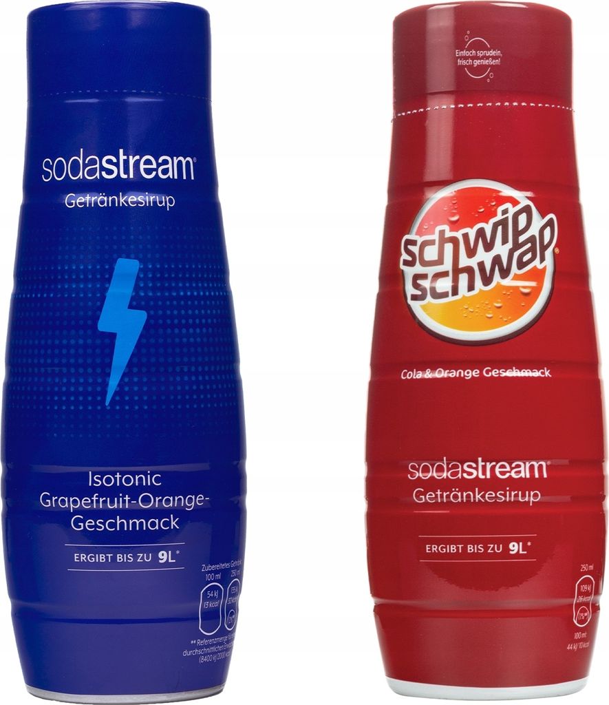 Sodastream Sirup Set Isotonisch Grapefruit Cola Orange je 440ml Getränk