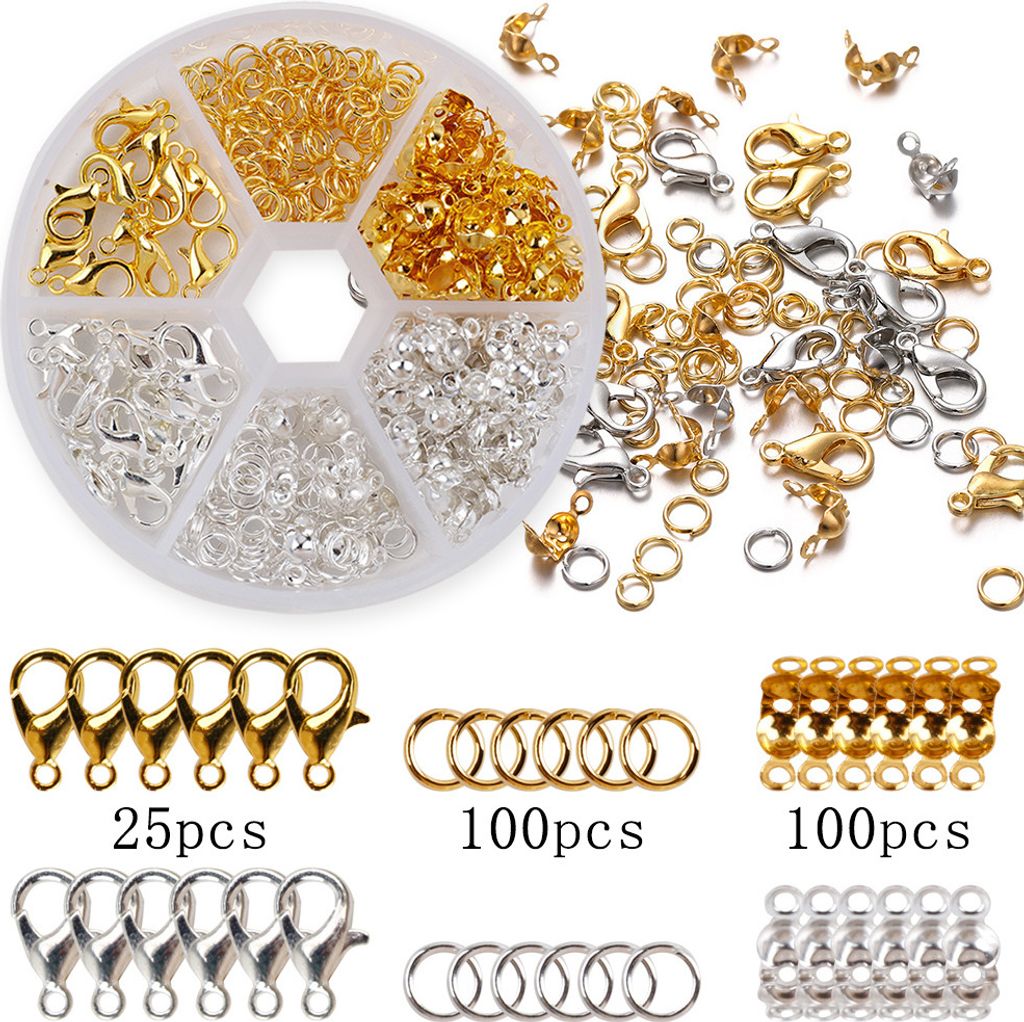 INF Hummerverschluss-Set mit Aufbewahrungsbox (11 Sets)