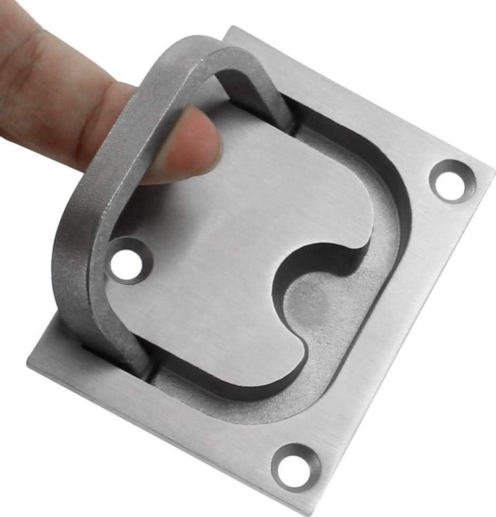 Boot Flush Hatch Edelstahlgriff - 2er Pack Marine Eingelassener Lift Zuggriff