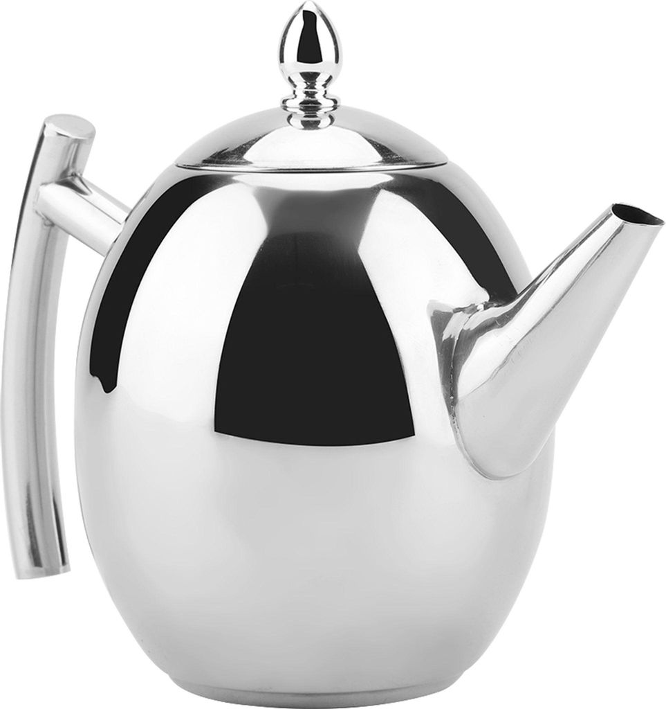 Edelstahl Teekanne/Wasserkocher für Tee, Kaffee und Wasser Produktbild 