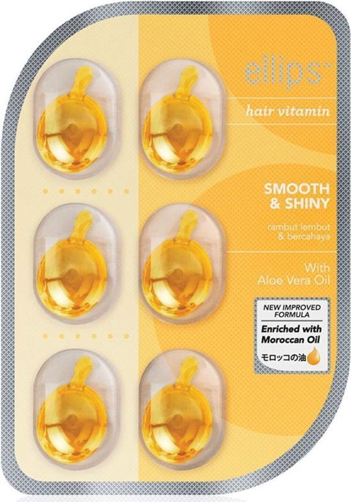 Ellips Smooth y Shiny Hair Vitamin 8 U