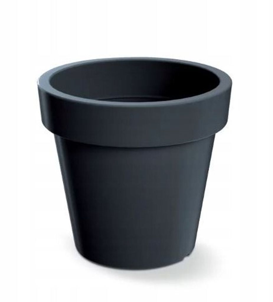 Blumentopf Übertopf Blumenkübel 35 cm x 31,8 cm anthrazit Produktbild 
