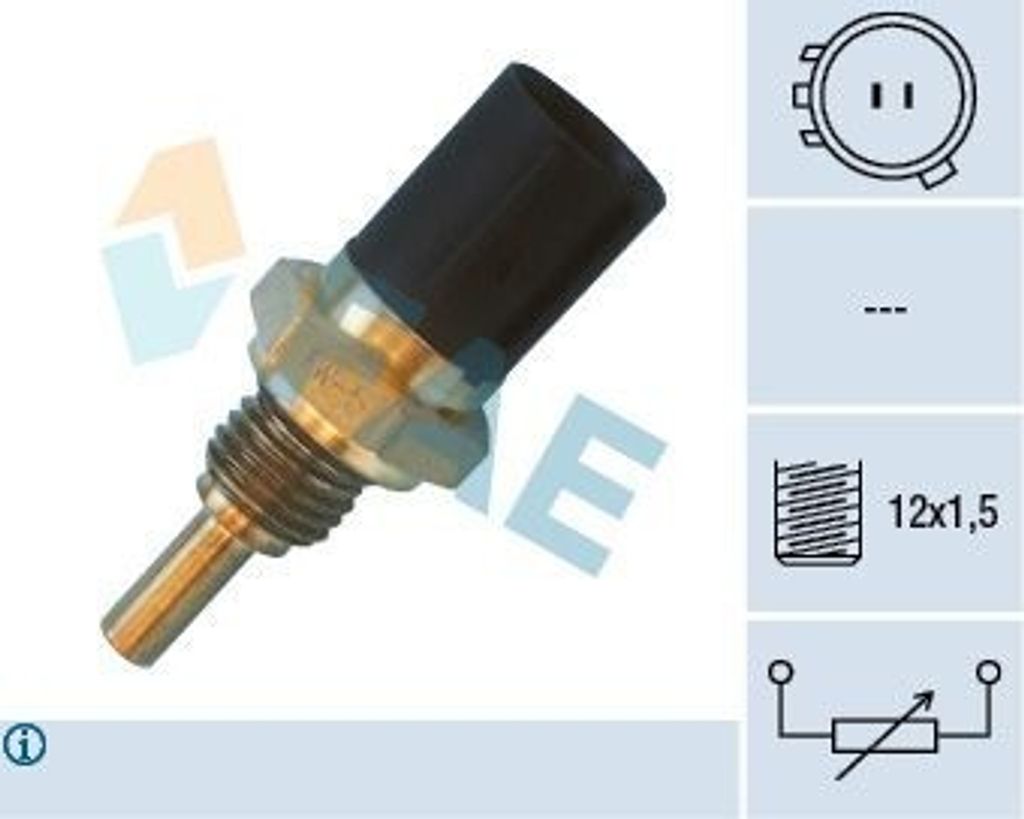 FAE 33450 Öltemperatursensor für HONDA CIVIC VI Hatchback (EJ, EK) für ROVER 600 (RH) für ACURA NSX Coupe