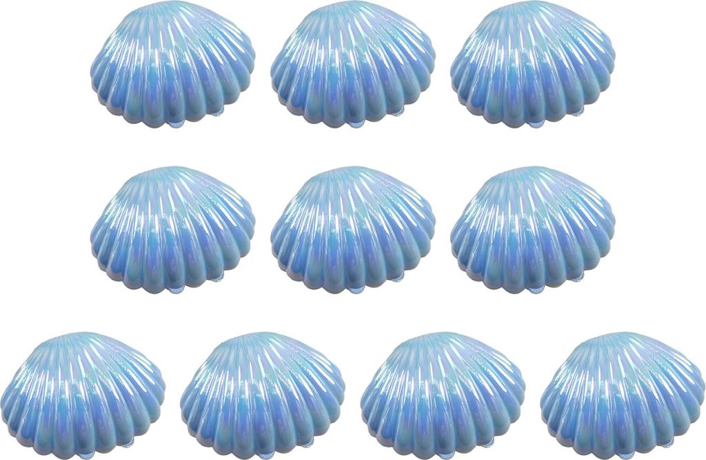 Muschel-Pralinenschachtel, Meerjungfrauen-Muschel, Leckerli-Behälter, Kunststoff, Pralinenschachtel, Schmuckhalter, Dekoration für Hochzeit, Gebu...