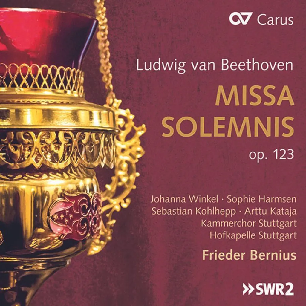 Partition Chorale Missa Solemnis op.123 : Chant et Piano lisibles