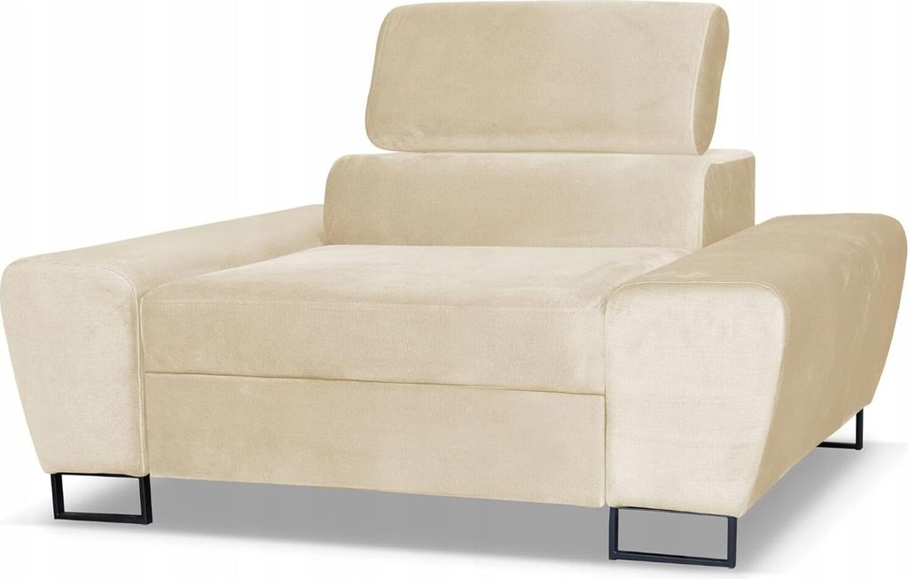 Family Meble Sessel Bosso Relaxsessel Fernsehsessel Bequemer Sessel aus Velours Loungesessel Ruhesessel Für Wohnzimmer Schlafzimmer Büro (Monolit...