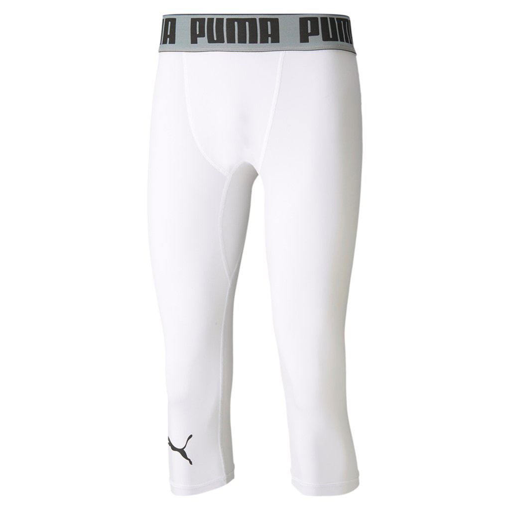 Puma Basketball Compression 3/4 Hose Herren weiß Gr 3XL