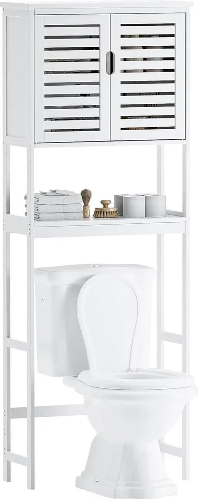 Étagère de salle de bain en bambou : gagnez de la place au-dessus des WC