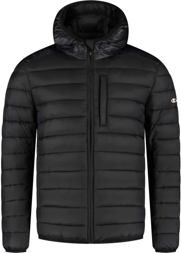 Champion Jacket 220340-KK001 Veste Noire XXL pour Homme Sport