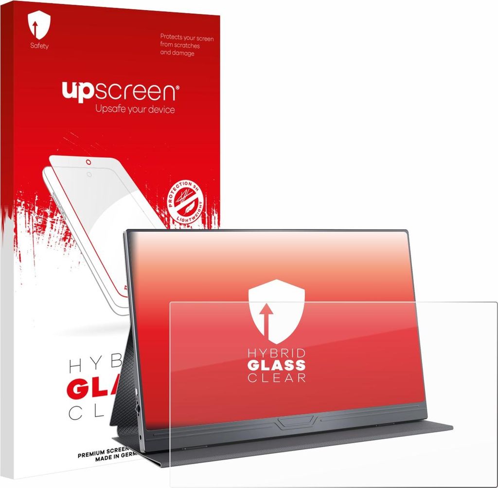upscreen Schutzglas für CUIUIC GS156B2 Schutzfolie Panzer Folie Glas Display Schutz klar