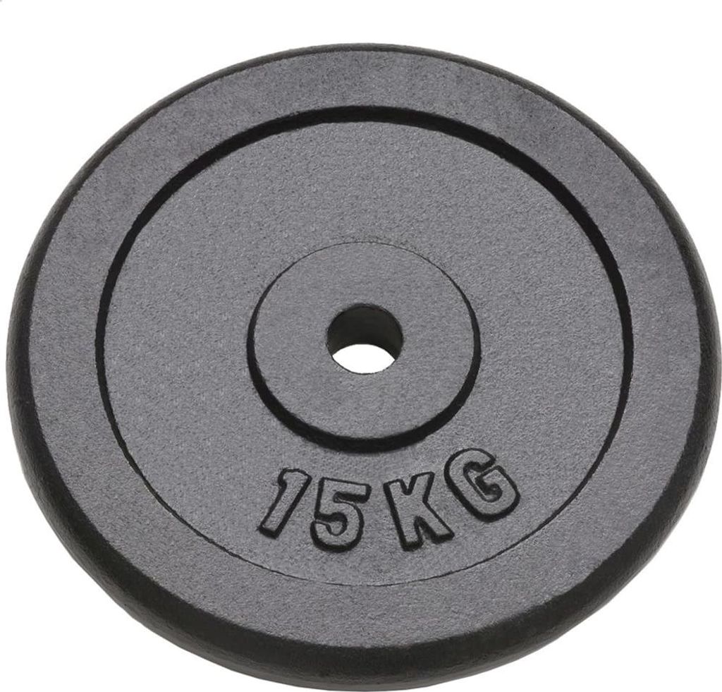 vidaXL Hantelscheiben 2 Stk. 2x15 kg Gusseisen