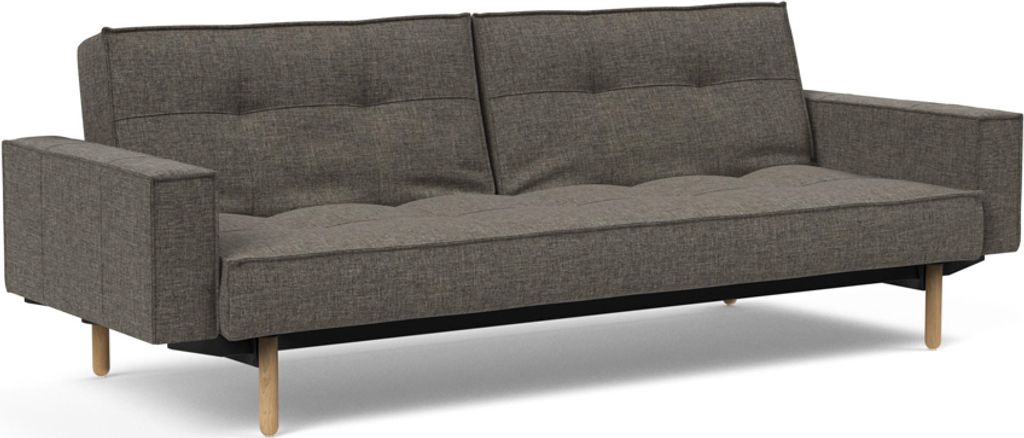 Innovation Living Splitback Klappsofa 115x210 cm mit Armlehne