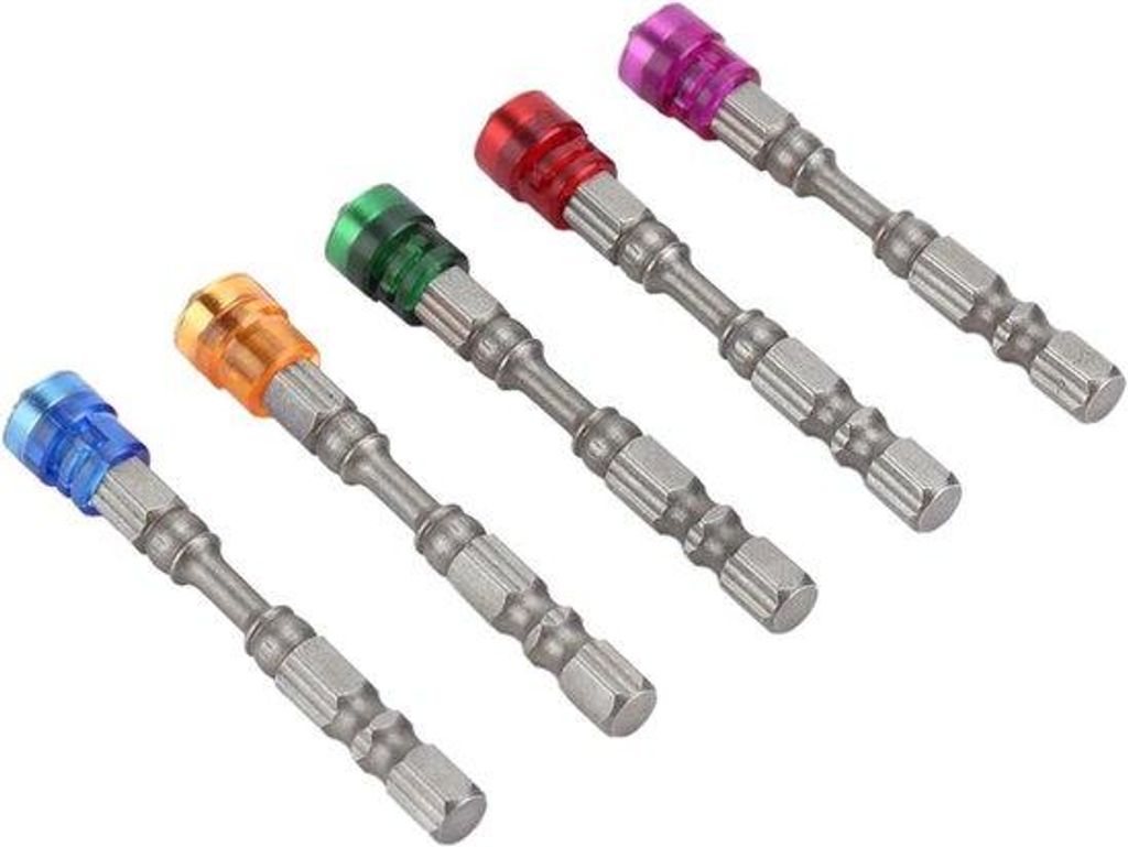 Elektronische schroefbits - 5-delig set voor gipsplaten en onderhoud