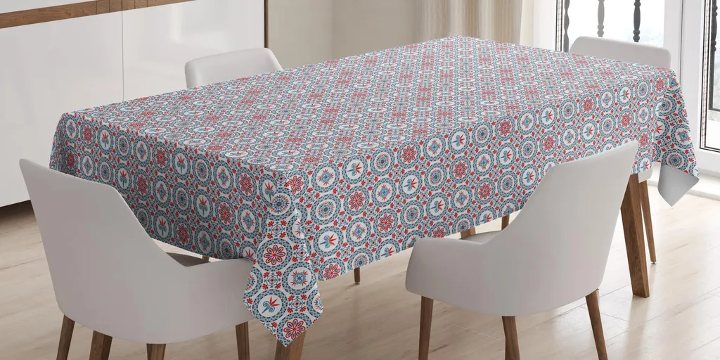 Tovaglia da Esterno ABAKUHAUS 140x170 | Design Mosaic Multicolore