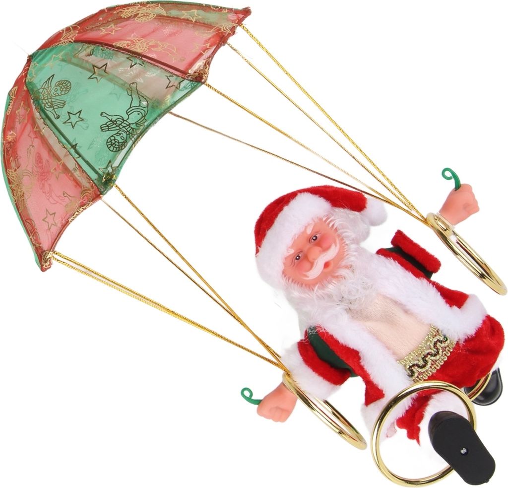Parachute Christmas Ornaments,Parachute Christmas Old Ornament,Christmas Hanging Ornament Parachute,Parachute Old Man Christmas Ornament,Parachute ...