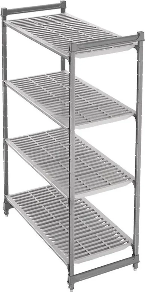 Rayonnage Ventilé Anti-Corrosion Cambro Regal 4 Niveaux 1830x910x460 mm