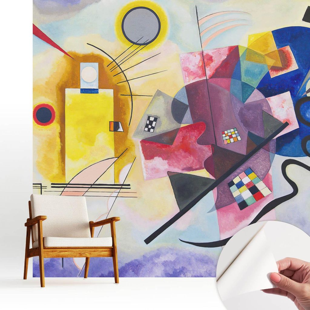 Fototapete selbstklebend - 250x250 cm - Tapete - Wandtapete - Wandbilder - Klebefolie - Dekofolie - Tapete Folie - Wand - Dekoration - Wohnzimmer -...