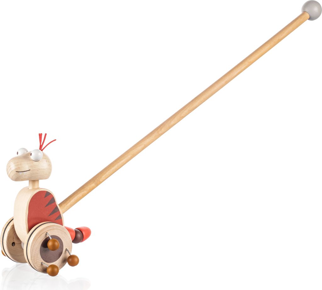 ZOPA Hölzerne Reiter Dinosaurier Rot