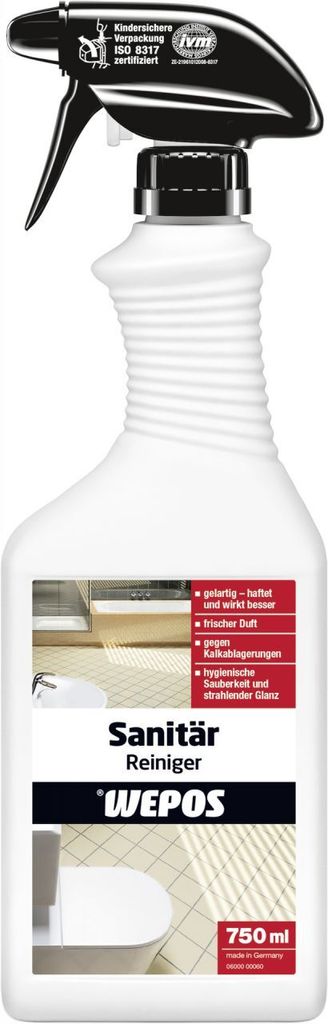 Wepos Sanitärreiniger 750 ml Produktbild 