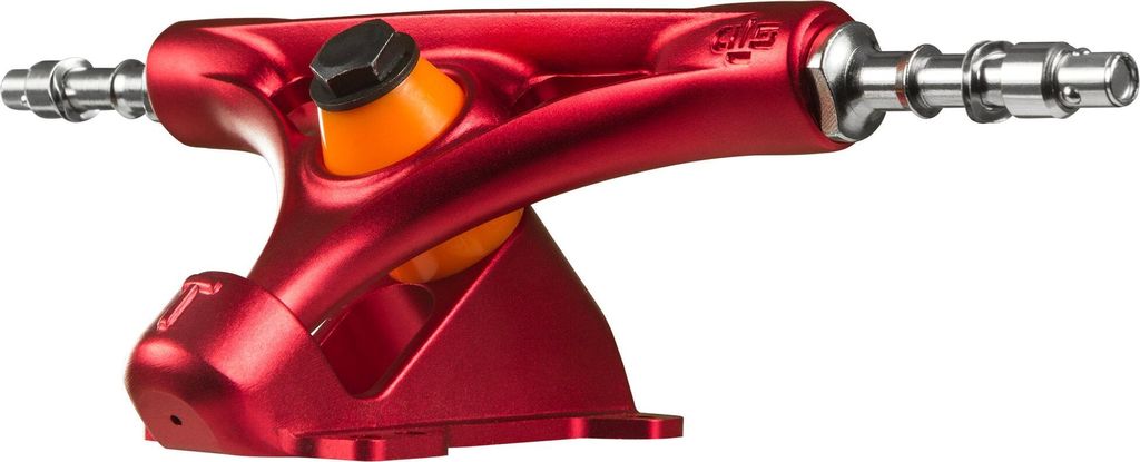 Standard Skateboard Truck für Longboard in rot zum cruisen und Downhill skaten