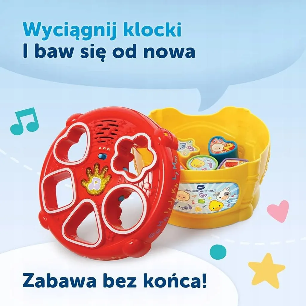Aidez Bébé à Apprendre les Formes avec le Bam Bam VTech Interactif - 6