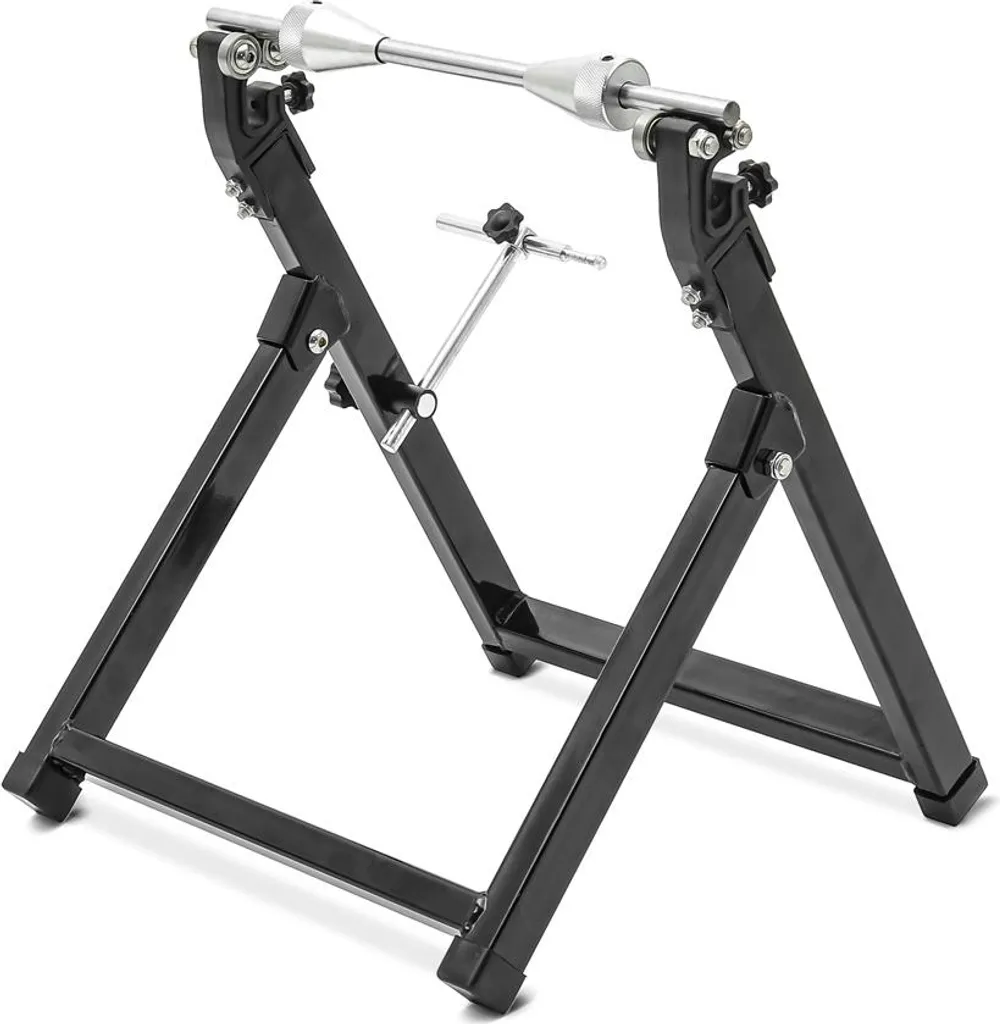 Appareil d'équilibrage moto stable WU-2, support en acier noir robuste