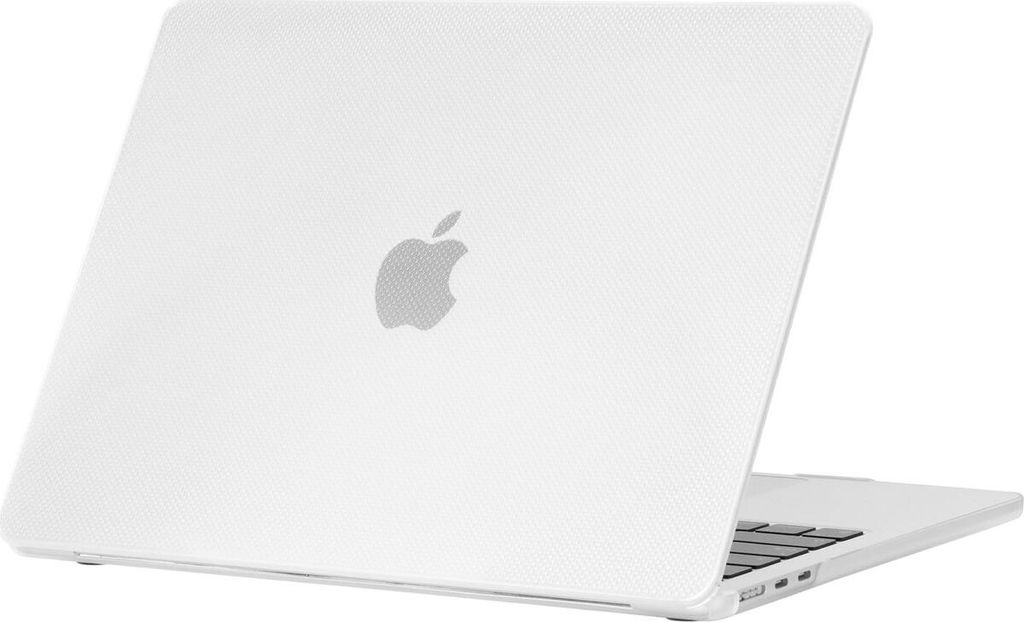 Mobigear Dotted MacBook Air 13 Zoll (2022-2025) Hardcase Hülle MacBook Case - Transparent - Model A2681 / A3113 / A3240