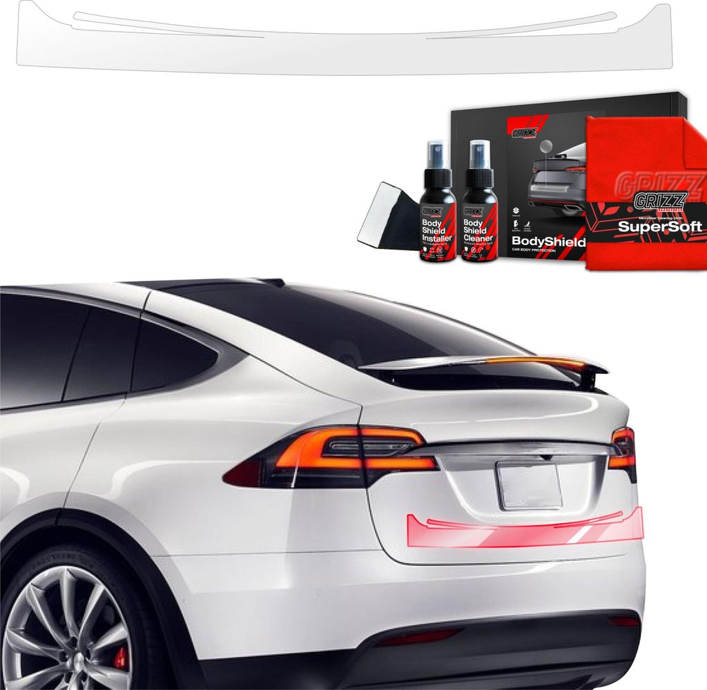 Schutzfolie Grizz Protector für Ladekante - Tesla Model X (2021-2025)