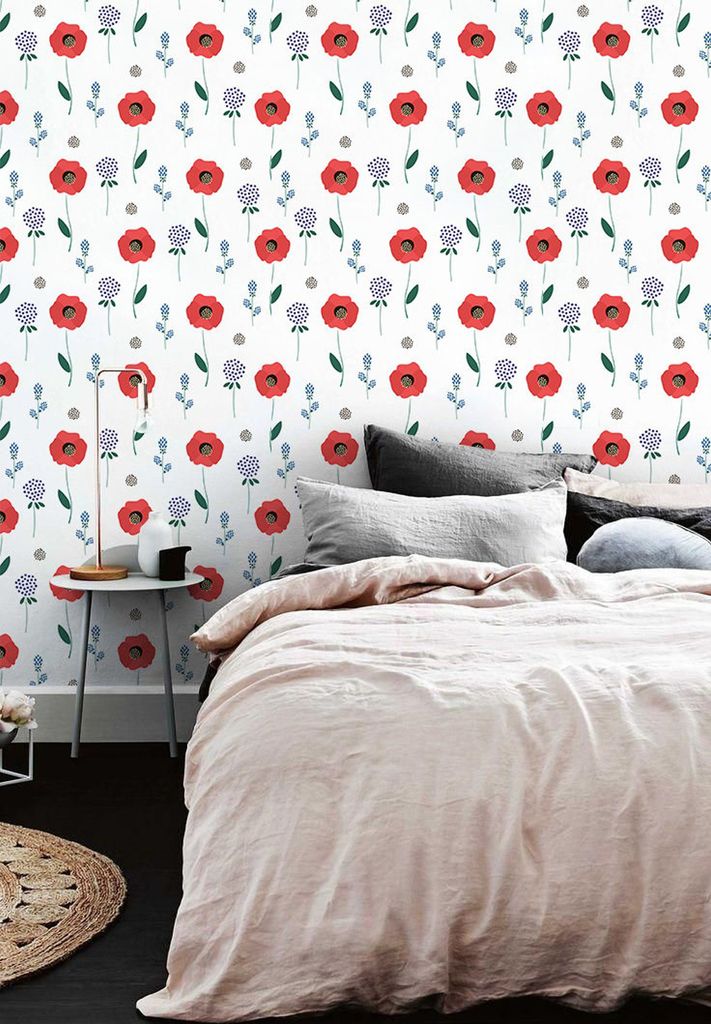 Coloray Fototapete 250x104 cm Vlies-Fototapete - Feldblumen