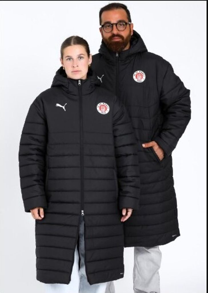 Puma FC St. Pauli Bench Jacket PUMA BLACK L