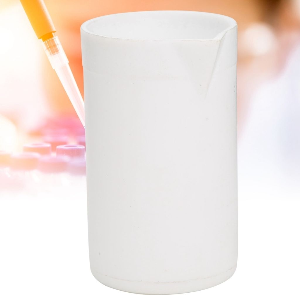 30ml PTFE Beaker Acid And Alkali Resistant Teaching Instrument for Biochemical Laborator