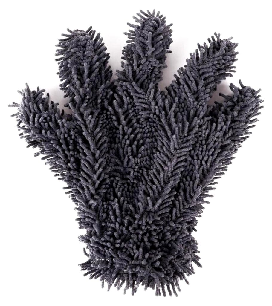 Mikrofaser Waschhandschuh zur Reinigung von Lack und Felgen
