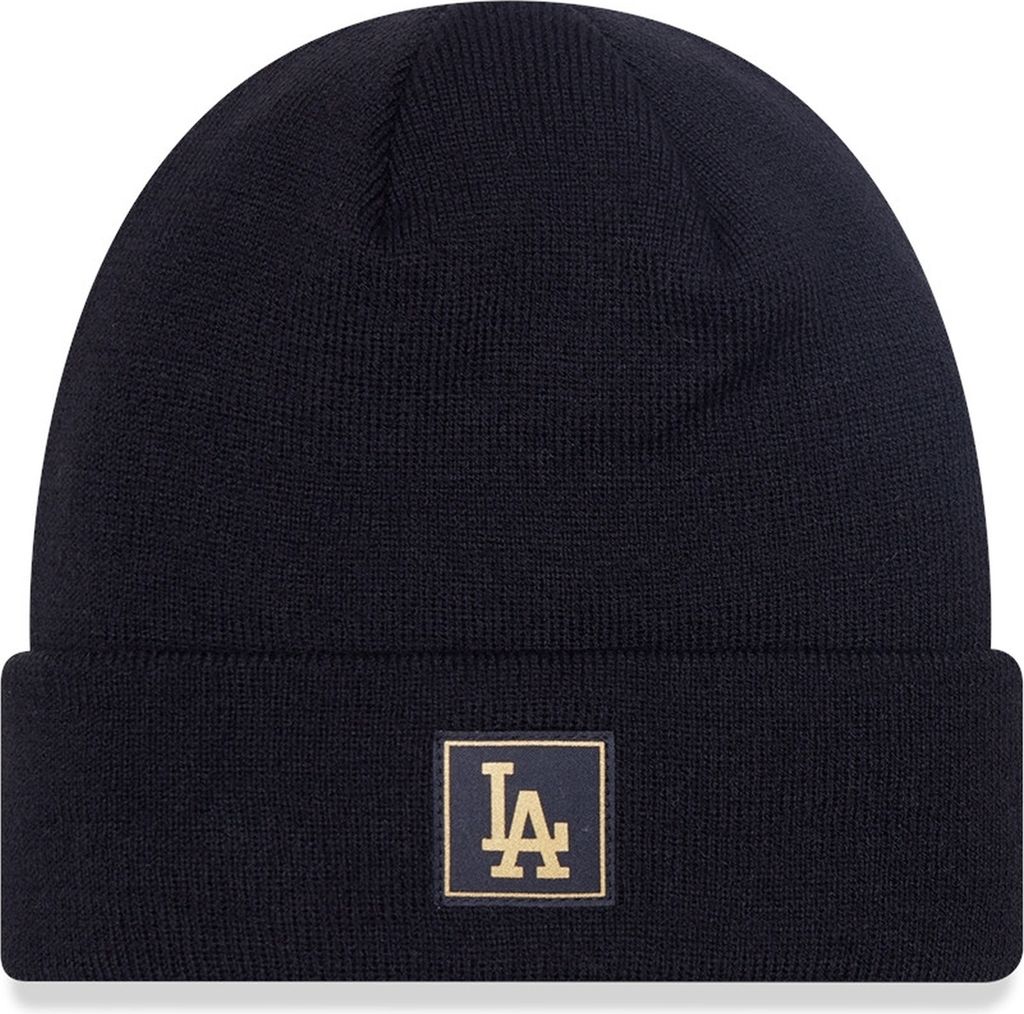 New Era Wintermütze Beanie - METALLIC BADGE LA Dodgers