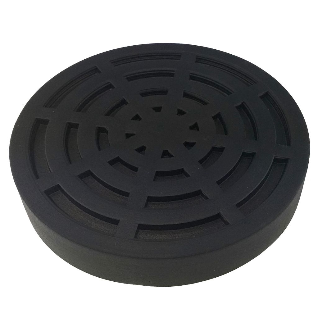 1x STIX Gummiklotz, 140mm & 130mm, Hohe 25mm, Gummiauflage, P16