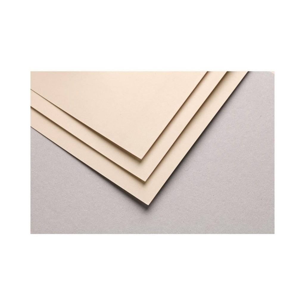 Clairefontaine Pastelmat Papier, 360 g/m²,, 24 x 32 cm, Beige (5er-Pack)