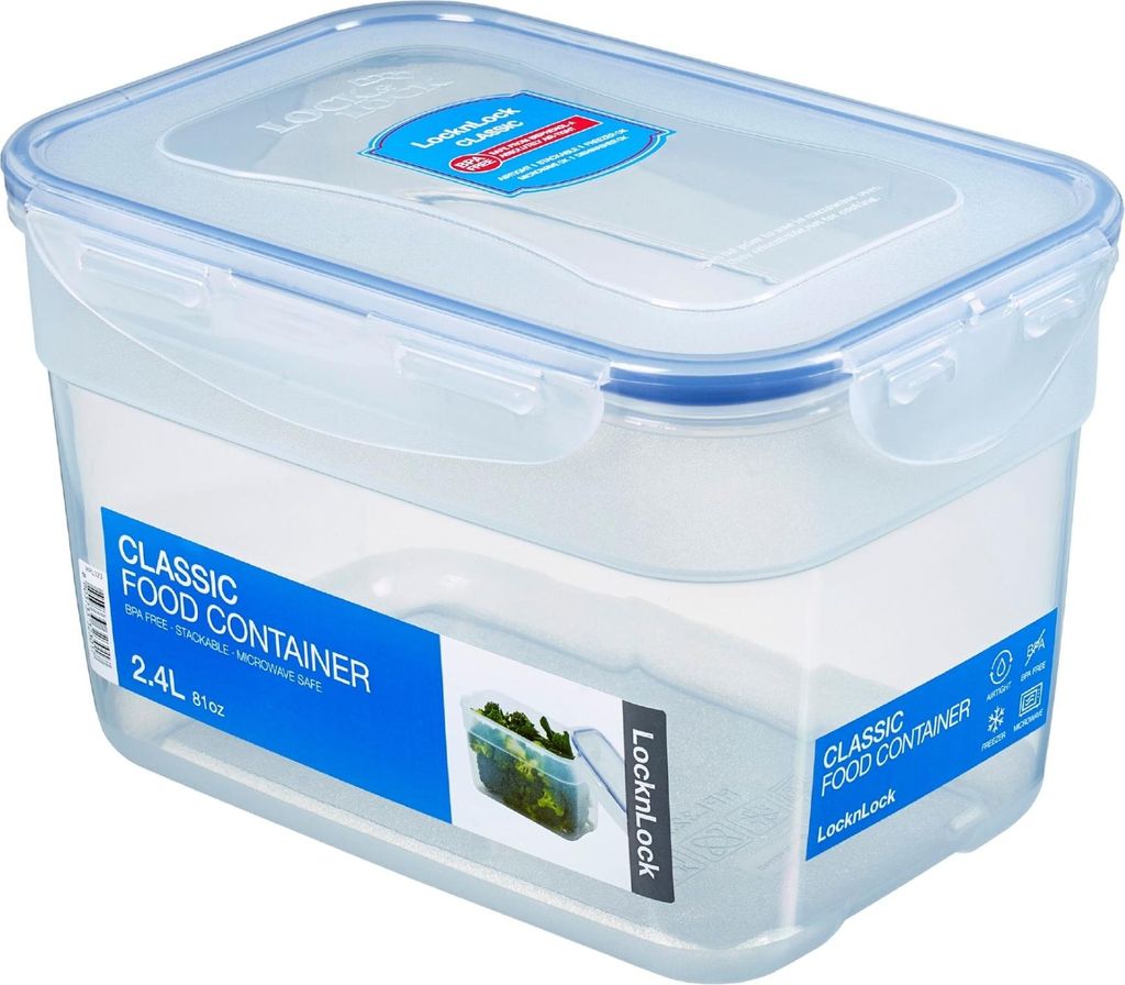 A clear, well-lit product shot of a LocknLock food container on a white background.
