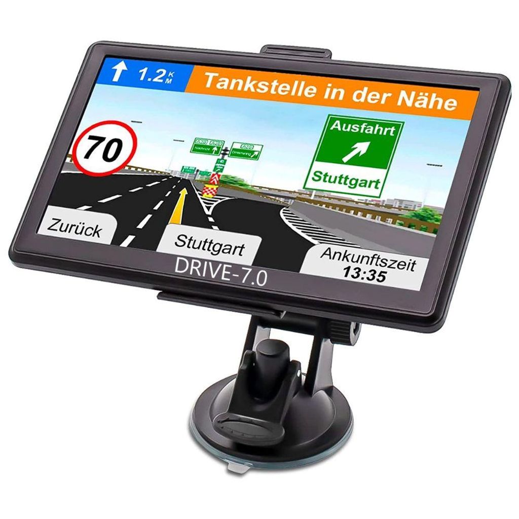 7 Zoll GPS Navigationsgerät Drive-7.0 für LKW, PKW, Produktbild 