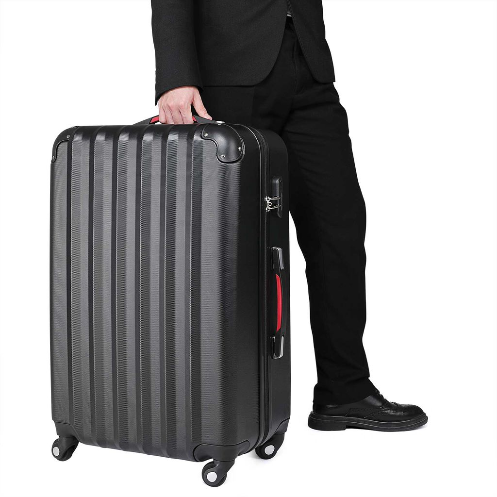 MONZANA® Koffer Handgepäck ABS HardCase Gehäuse gummierte Produktbild 21