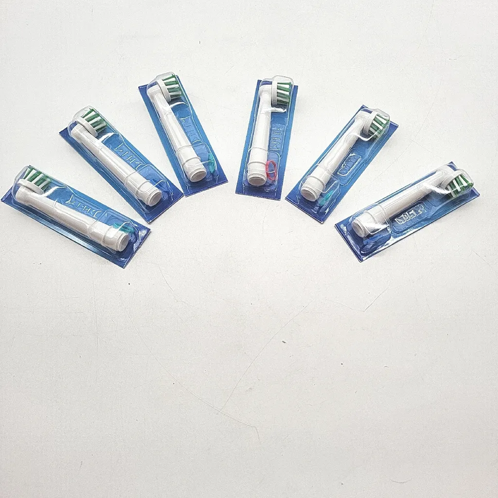 Pack de 6 brossettes Oral-B Pro CrossAction X Shape compatibles White - 16
