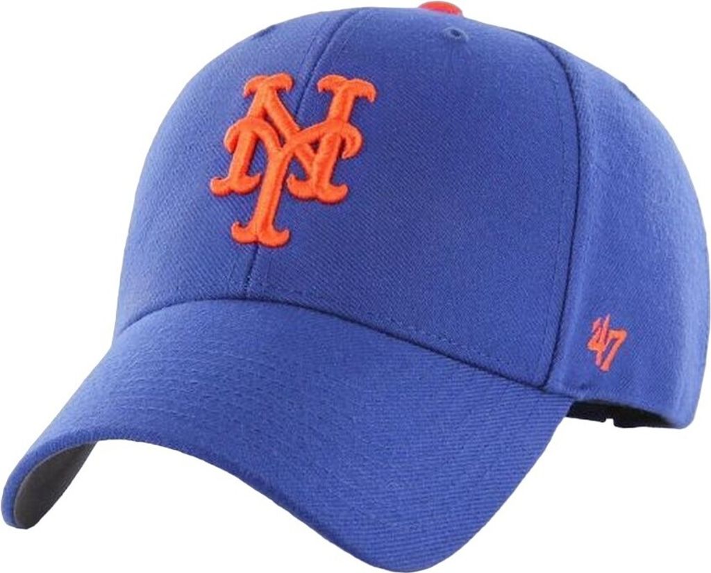 47 - Baseball-Mütze für Herren/Damen Uni BS3692 (Einheitsgröße) (Königsblau/Orange)