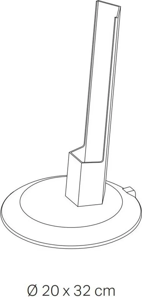 Base de chargement Pencil Zafferano blanche pour module d'éclairage LED - 7