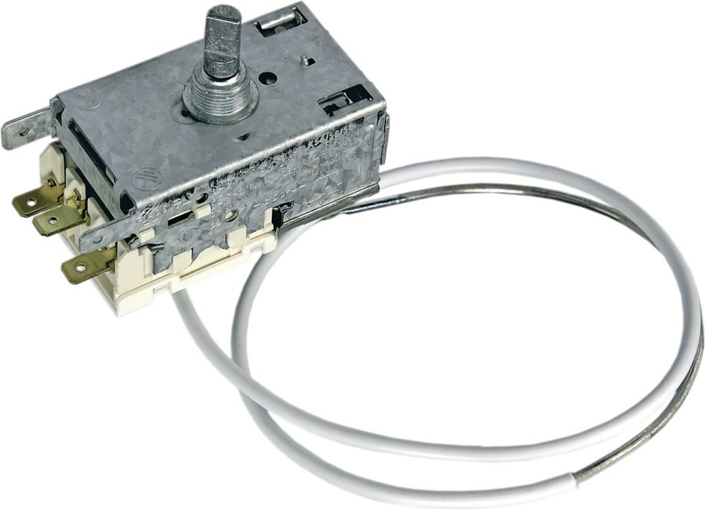 Thermostat Kühlthermostat Kühlschrank Kühlgerät Kühl-Gefrierkombination Original Liebherr 6151805 Ranco K59-S2775 510mm Kapillarrohr 3x4,8mm AMP