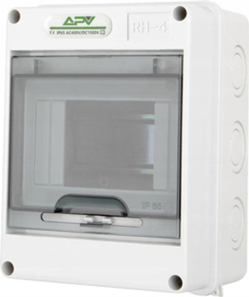 Elektroinstalační rozvaděč Adelid APV-RH-04, 1x4M IP65, Obrázek produktu 