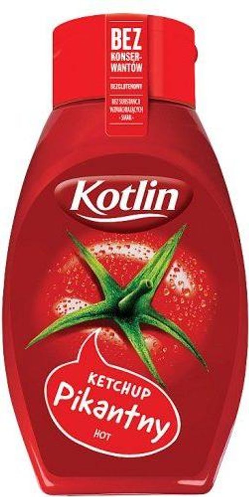 Kotlin Ketchup pikatny 450 g x 6 sztuk Zdjęcie produktu 