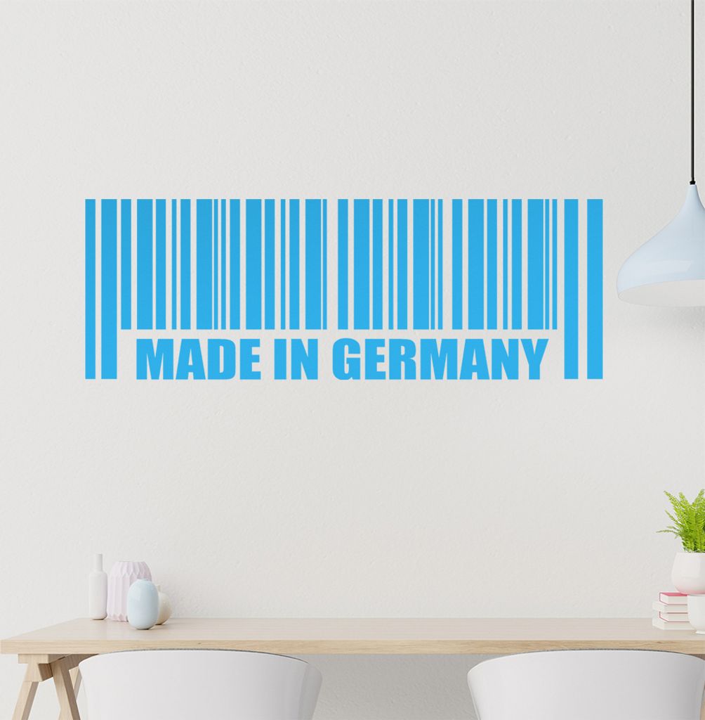 Germany Wandtattoo in 6 Größen - Wandaufkleber Wall Sticker - Dekoration, Küche, Wohnzimmer, Schlafzimmer, Badezimmer