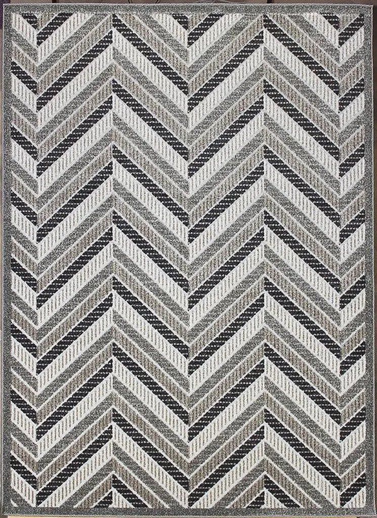 Tapis Lagos 1088 Beige 120x180 cm - Tapis de Salon Design Moderne Chic