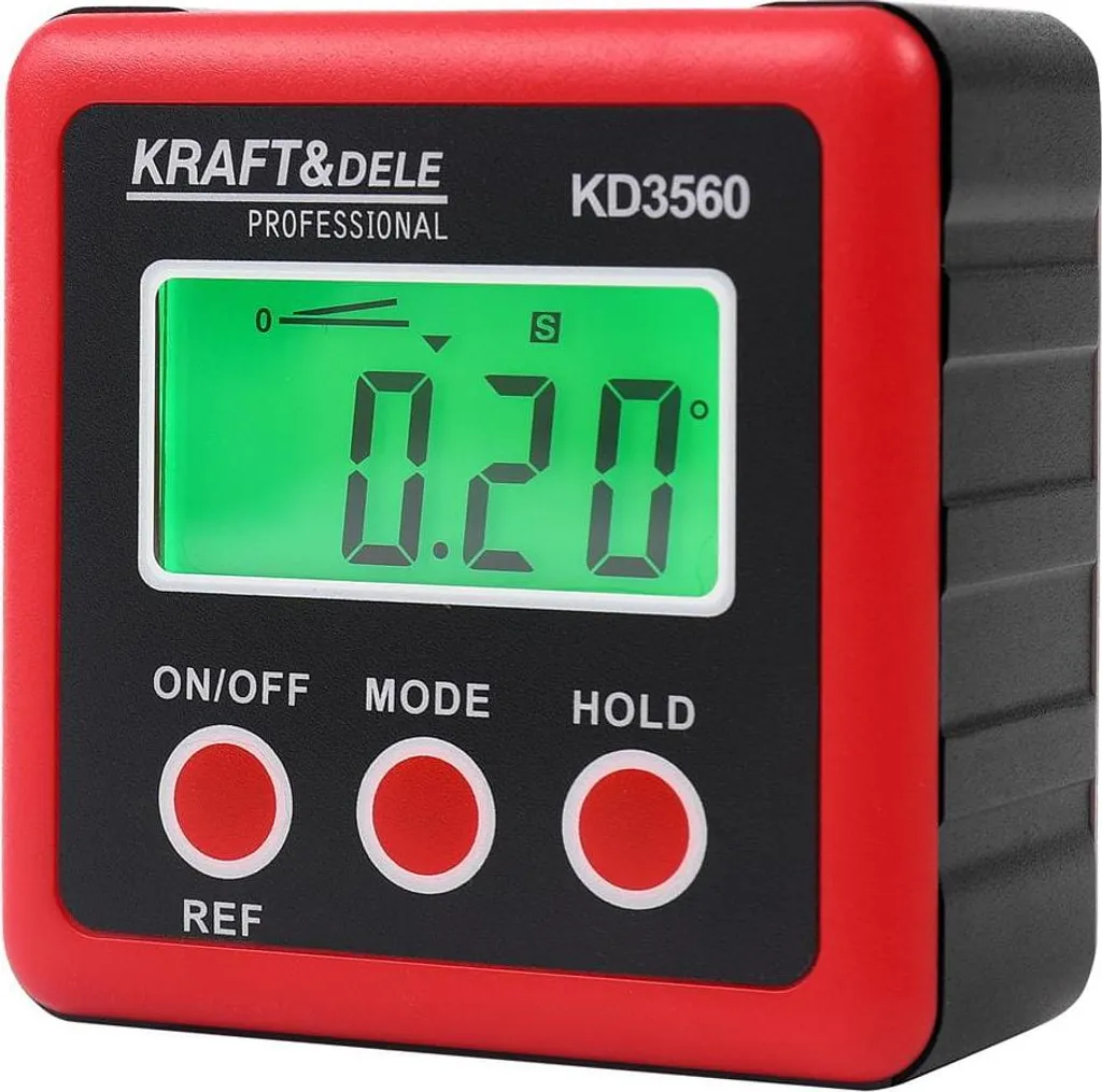 Rapporteur d'Angle Électronique et Compas Numérique KD3560 Aimanté
