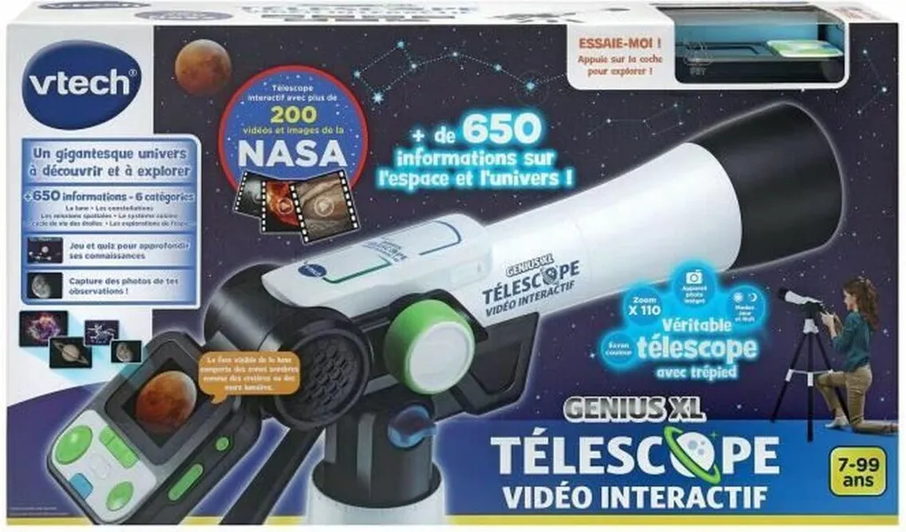 Ordinateur Scolaire VTech Genius XL pour Réussir ses Devoirs dès 7 Ans